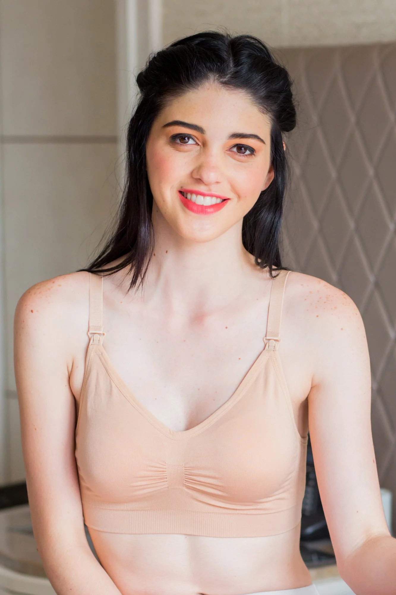 Momzjoy Nude Maternity & Nursing Bra - Chenance