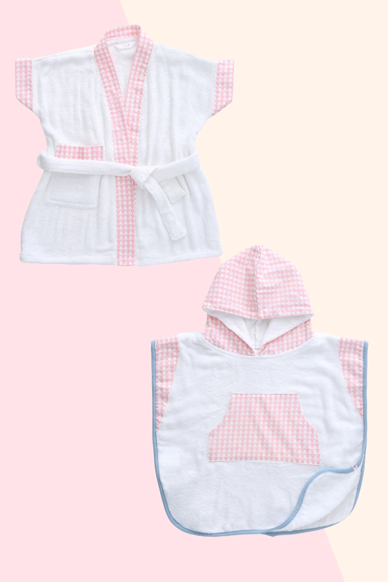 Pink Array - Bathrobe Kit (Set of 2) - Chenance