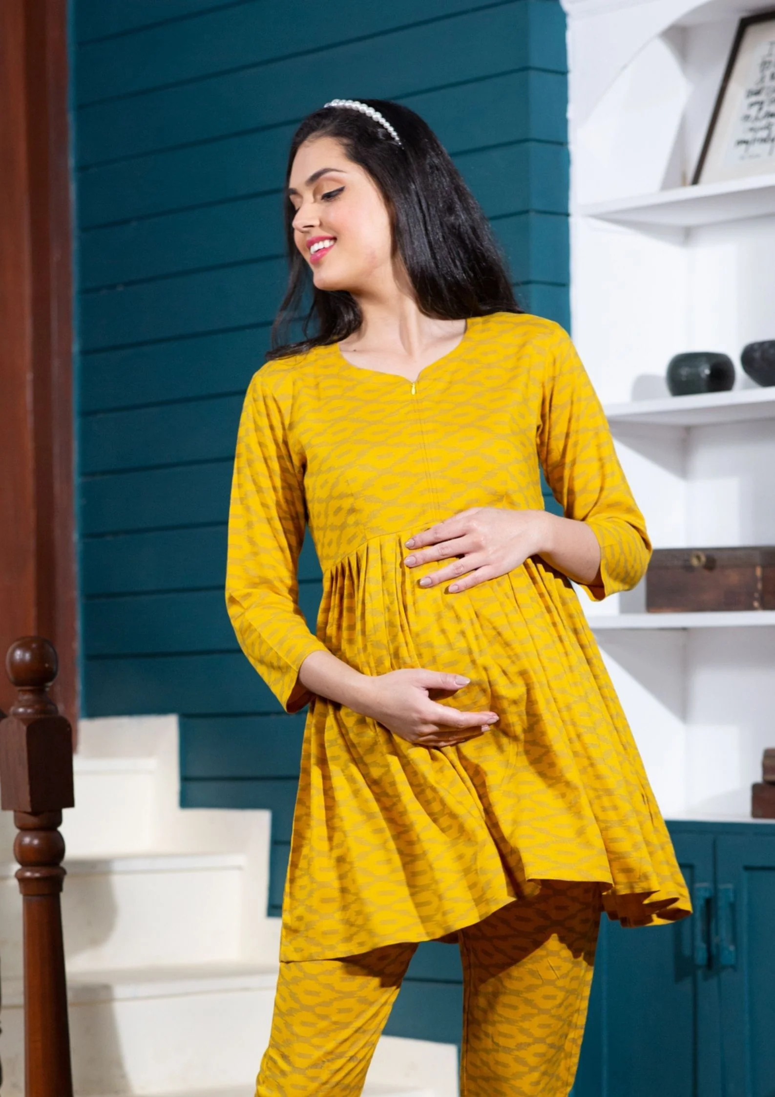 Miami Cotton Maternity & Nursing Top (100% Cotton) - Chenance