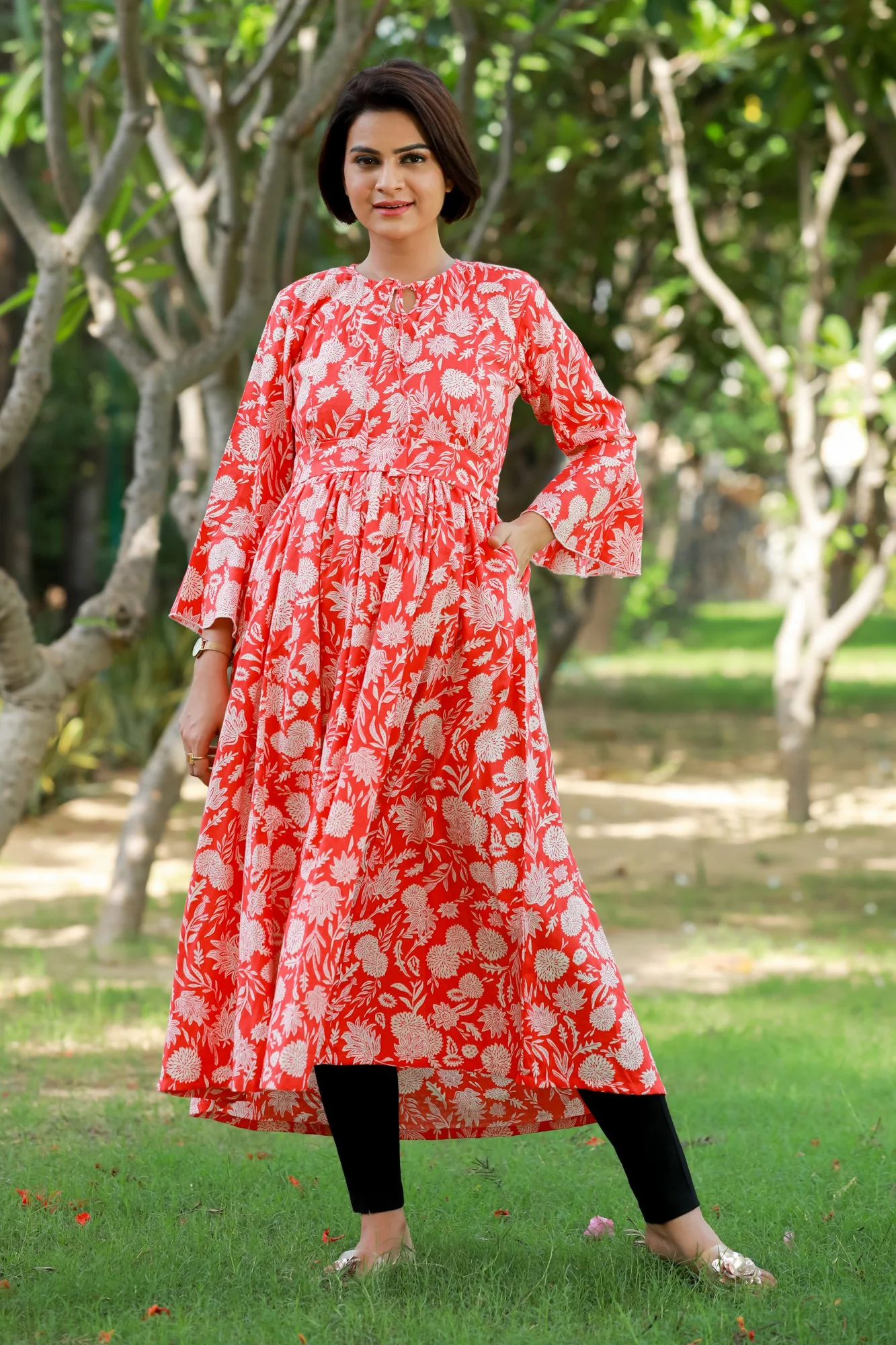 Dancing Ruby Maternity & Nursing Kurta Dress - Chenance