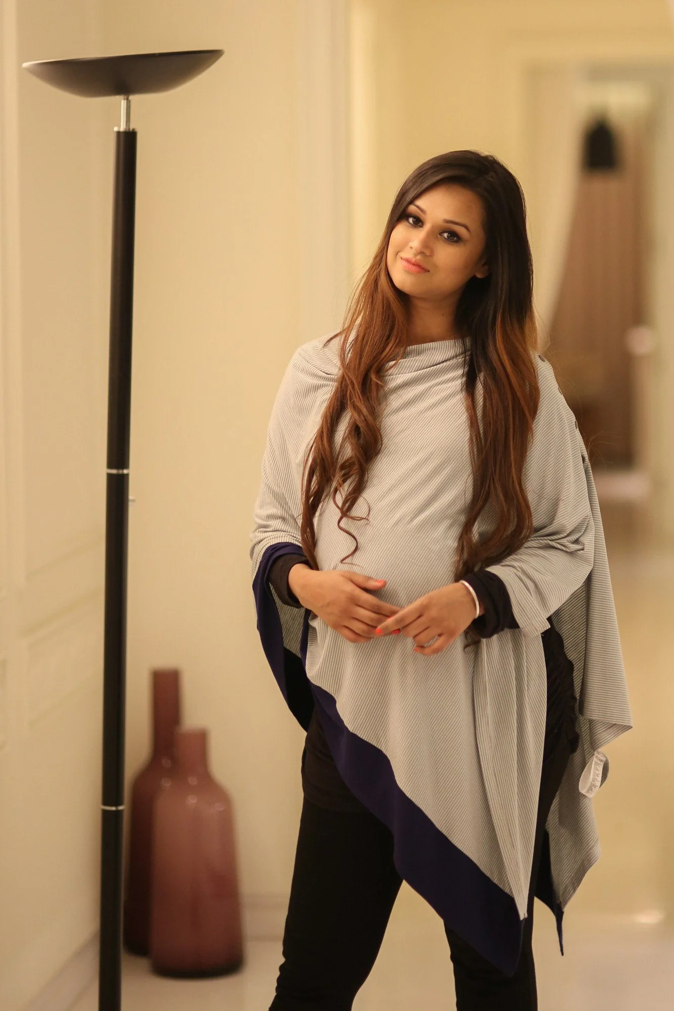 Striped Nursing Stole - Chenance