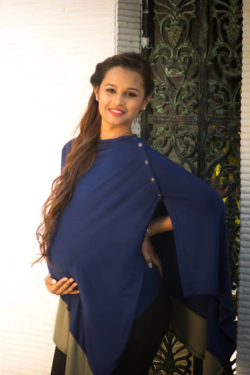Double Color Versatile Nursing Stole - Chenance