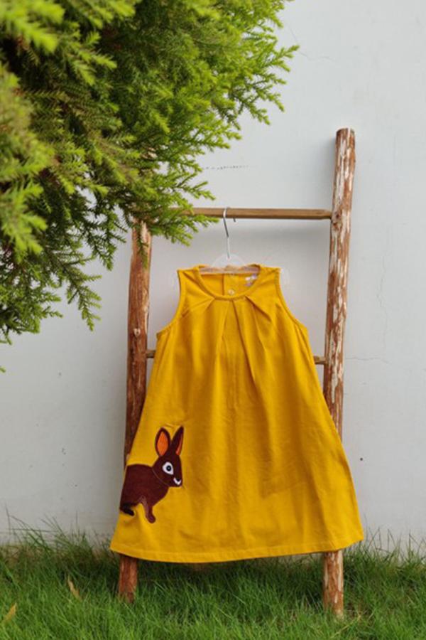 Sunshine Rabit Dress (3-18 months) - Chenance