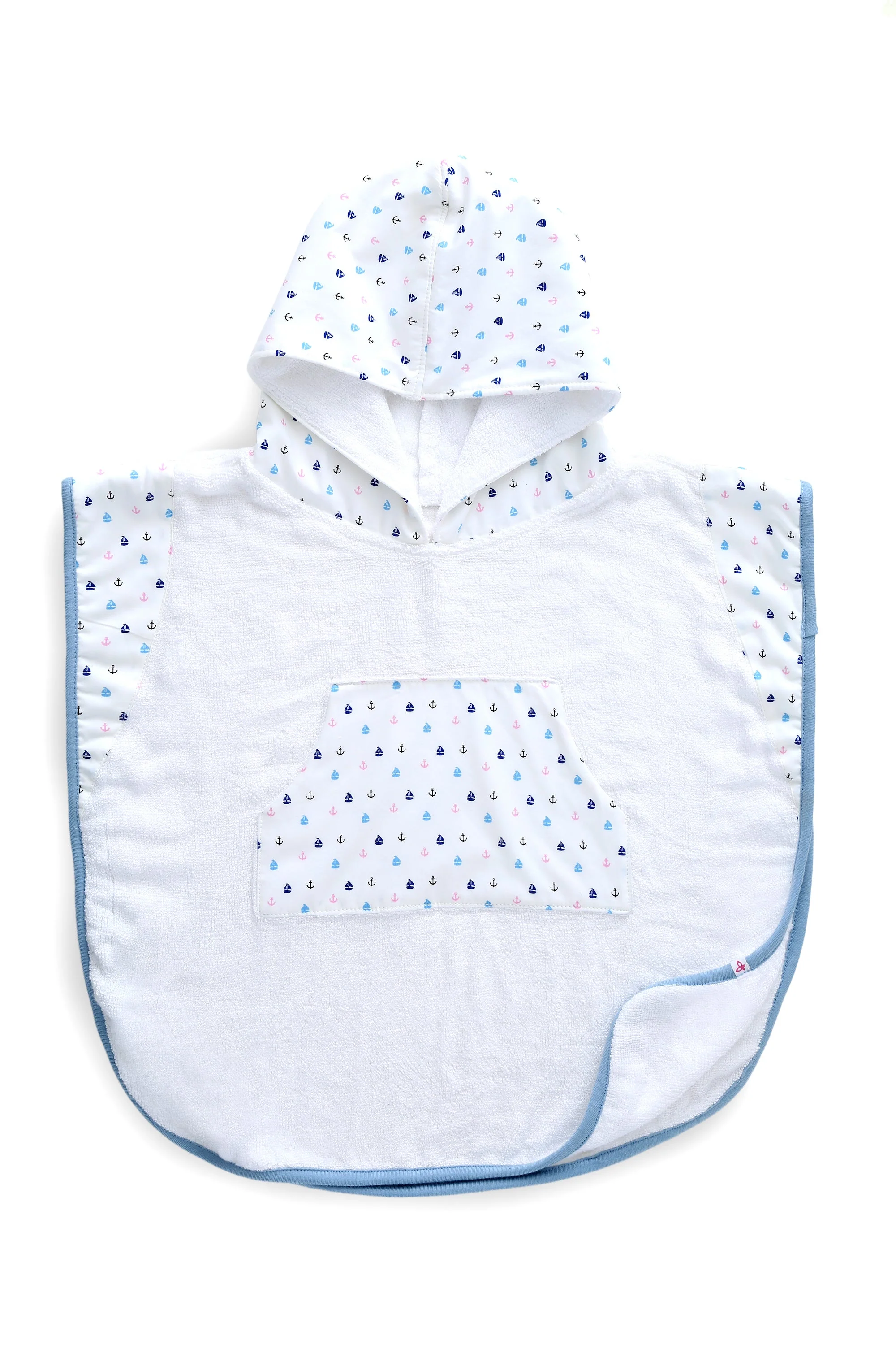 Sail Away - Hooded Poncho - Chenance