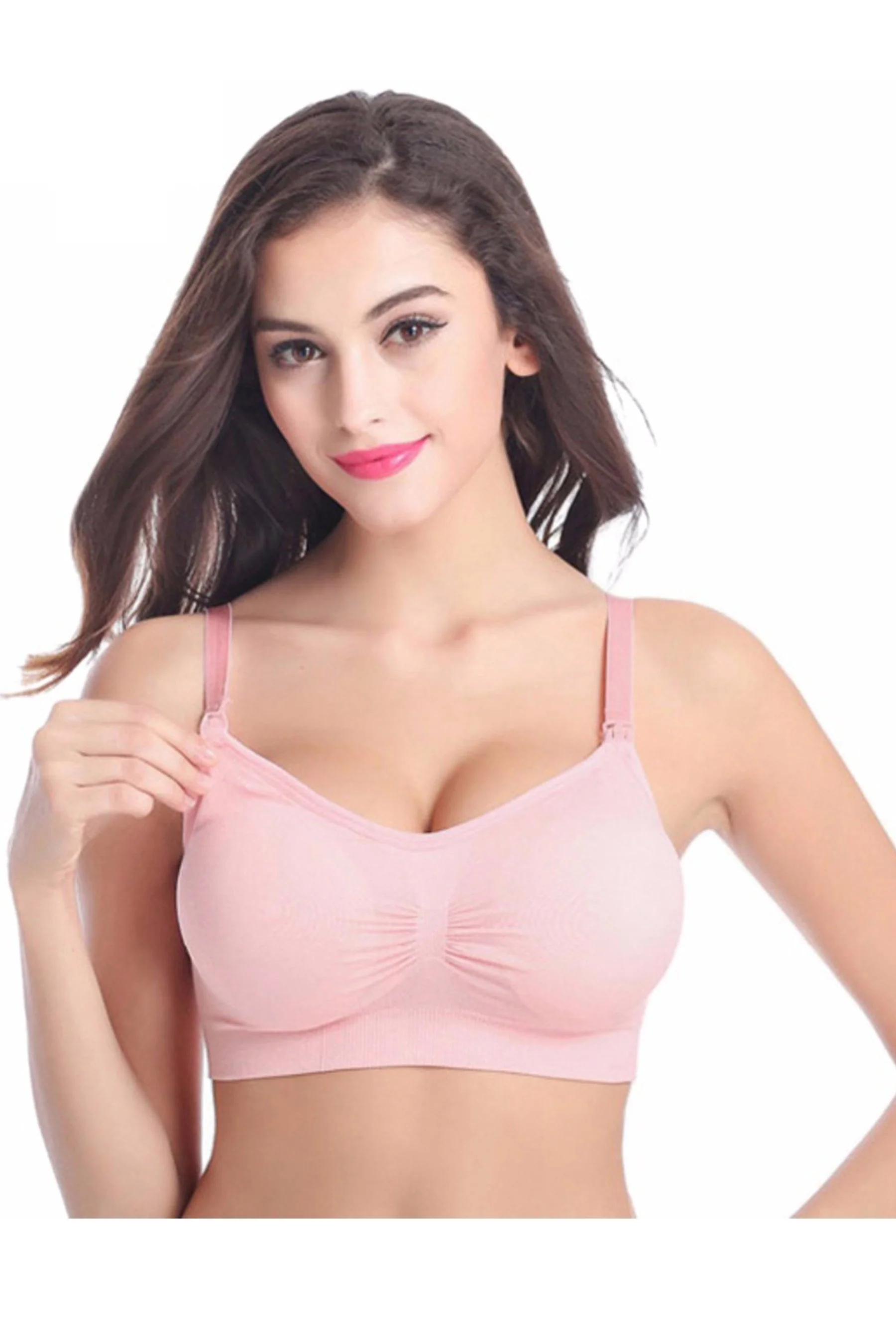 Pretty Pink Maternity & Nursing Bra - Chenance