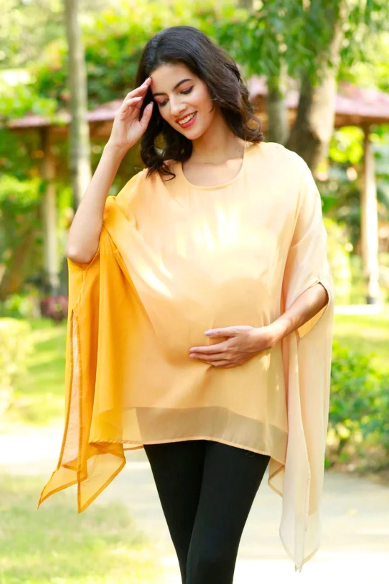 Classic Tuscany Maternity Poncho - Chenance